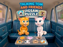 Spil Talking Tom and Friends Jigsaw Puzzle online