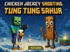Spil Chicken Jockey Shooting Tung Tung Sahur online