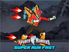 Spil Power Rangers Super Run Fast online