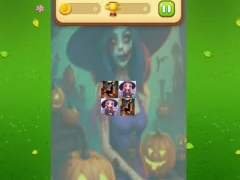 Spil Halloween Witch Memory Match online