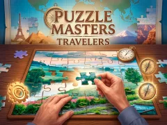 Spil Puzzle Masters: Travelers online
