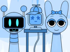 Spil Huggy Mix Sprunki Music Box online