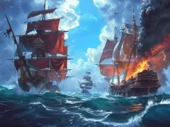 Spil Pirate Ships: Build and Fight online