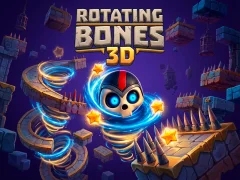 Spil Rotating Bones 3D online