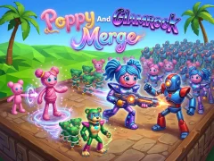 Spil Poppy And Glamrock Merge online