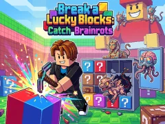 Spil Break a Lucky Blocks: Catch Brainrots online