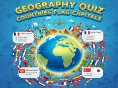 Spil Geography Quiz Countries Flag Capitals online