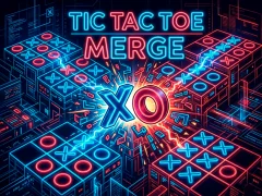 Spil Tic Tac Toe Merge online