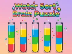 Spil Water Sort Brain Puzzle online