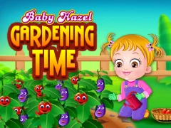 Spil Baby Hazel Gardening Time online