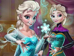 Spil Elsa Secret Transform online