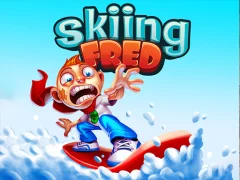Spil Skiing Fred online