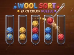 Spil Wool Sort Yarn Color Puzzle online