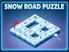 Spil Snow Road Puzzle online