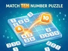 Spil Match Ten Number Puzzle online