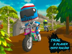 Spil Trial 2 Player Moto Racing online
