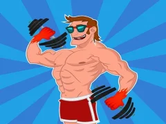 Spil Muscle race games body run 3d online