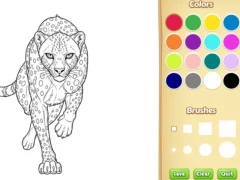 Spil Wild Animals Coloring Book online