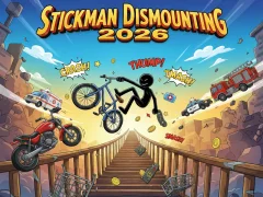 Spil Stickman Dismounting 2026 online