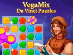 Spil VegaMix Da Vinci Puzzles online