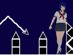 Spil Space Geometry Dash Waves online
