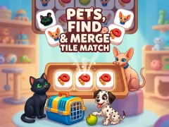 Spil Pets, Find and Merge Tile Match online