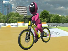 Spil Squid Gamer BMX Freestyle online