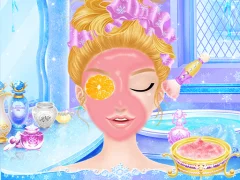 Spil Princess Salon Frozen Party online