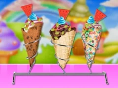 Spil Homemade Ice Cream Cooking online