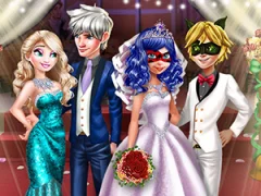 Spil Ladybug Wedding Royal Guests online