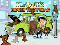 Spil Mr Bean Car Hidden Teddy Bear online