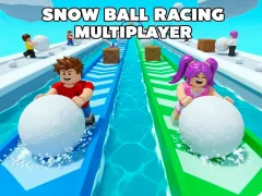 Spil Snow Ball Racing Mutliplayer online