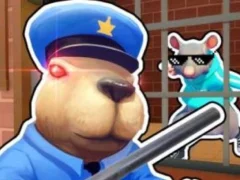 Spil Obby Escape: Prison Rat Dance online