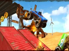 Spil Monster Truck Impossible Track Plane Simulator online
