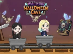 Spil Wednesday Halloween Cave online