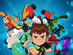 Spil Ben 10 Hero time online