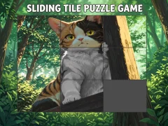 Spil Sliding Tile Puzzle Game online