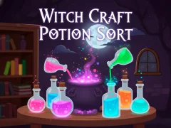 Spil Witch Craft Potion Sort online