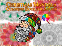 Spil Christmas Mandala Coloring Book for Adults online