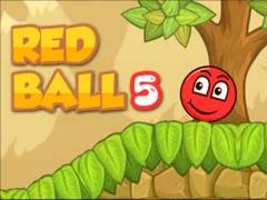Spil Red Bounce Ball 5 online