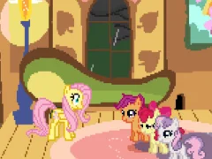 Spil Fluttershy's Bunny Rescue online