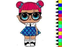 Spil Easy Kids Coloring Lol online