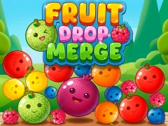 Spil Fruit Drop Merge online