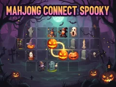 Spil Mahjong Connect Spooky online