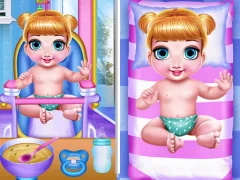 Spil Princess New Born Twins Baby Care online