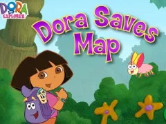 Spil Dora The explorer  Saves Map online
