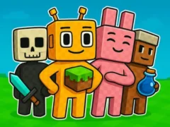 Spil Sprunki Craft - Sandbox 3D online