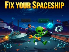 Spil Fix your Spaceship online