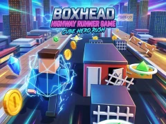 Spil Boxhead Highway Runner Game online