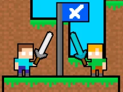 Spil Friends Battle Swords Drawn online